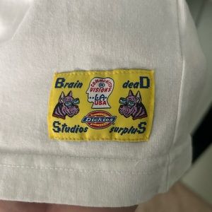 Brain Dead x Dickies pocket t shirt